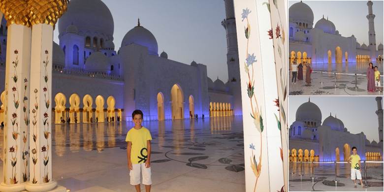 Džamija Šeika Zaeda u Abu Dabiju iznutra